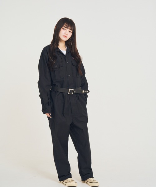 EFFECTEN(エフェクテン)の「【EFFECTEN】UTILITY Studs Leather Belt(ベルト・メンズ・ブラック・FREE/34inc)」の6枚目の写真