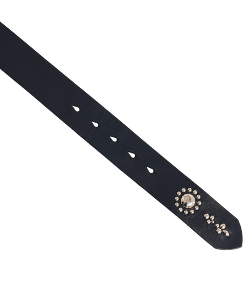EFFECTEN(エフェクテン)の「【EFFECTEN】UTILITY Studs Leather Belt(ベルト・メンズ・ブラック・FREE/34inc)」の11枚目の写真