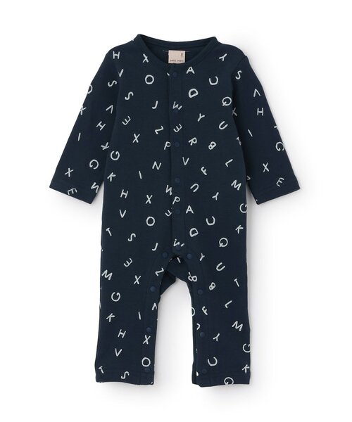 petit main（プティマイン）の「【GOODPRICE】長袖カバーオール（ロンパース・キッズ・オフホワイト/ライトブルー/ネイビー/ライトグリーン/カラフル/クリーム・80ｃｍ/70cm）」の5枚目の写真