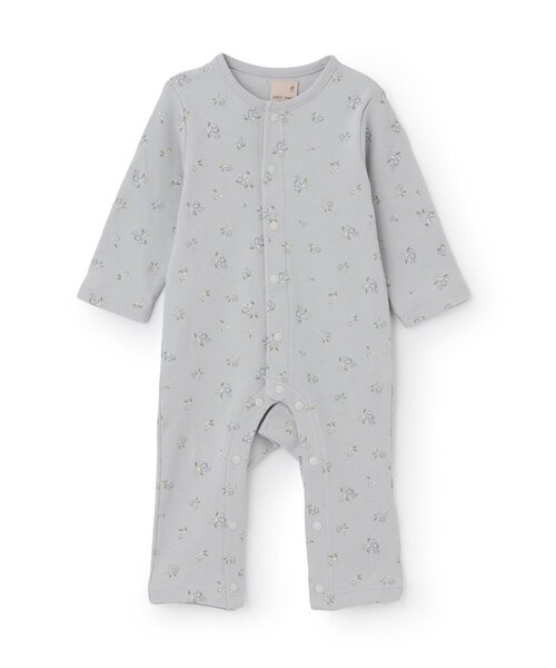 petit main（プティマイン）の「【GOODPRICE】長袖カバーオール（ロンパース・キッズ・オフホワイト/ライトブルー/ネイビー/ライトグリーン/カラフル/クリーム・80ｃｍ/70cm）」の4枚目の写真