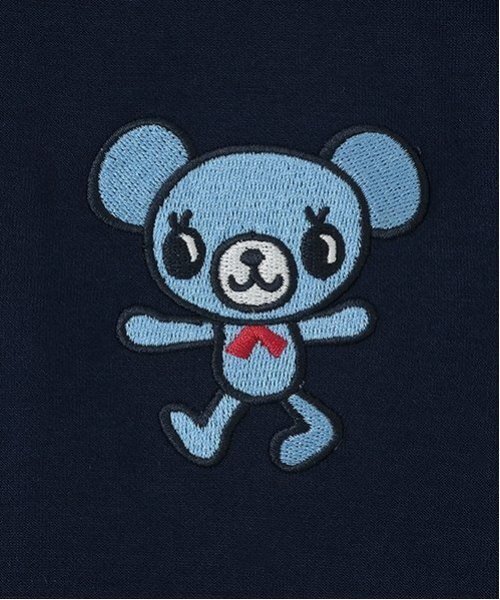 ナルミヤキャラクターズ（ナルミヤキャラクターズ）の「ミントくん トラックジャケット（ジャージ・レディース・ネイビー・F）」の6枚目の写真