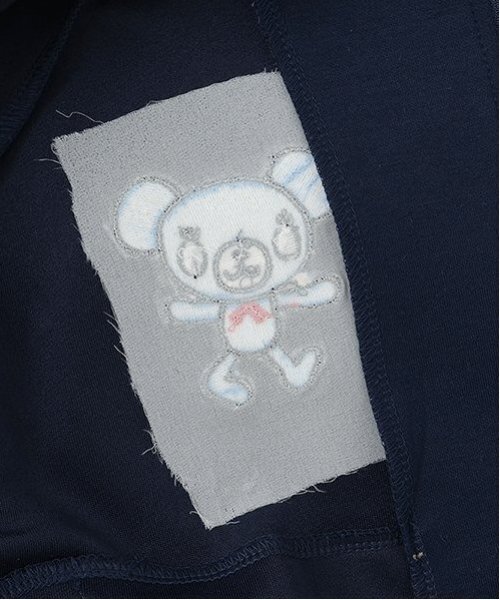 ナルミヤキャラクターズ（ナルミヤキャラクターズ）の「ミントくん トラックジャケット（ジャージ・レディース・ネイビー・F）」の7枚目の写真