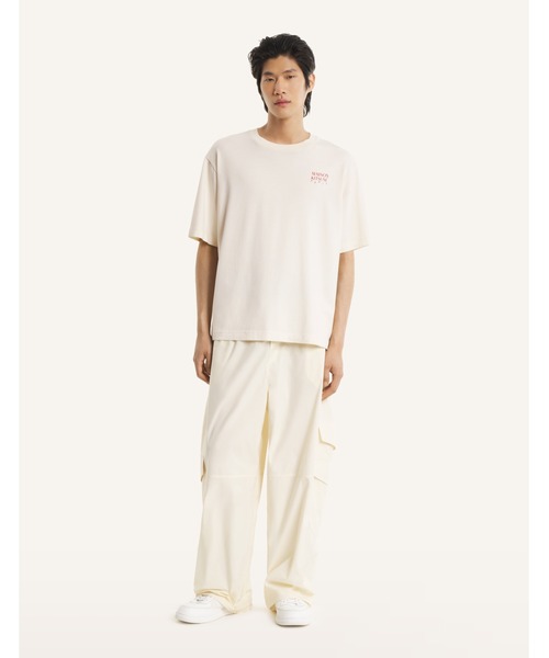 Maison Kitsune（メゾンキツネ）の「LUNAR NEW YEAR OVERSIZE TEE-SHIRT（Tシャツ/カットソー・メンズ・ベージュ・XL/L/M/S/XS）」の6枚目の写真