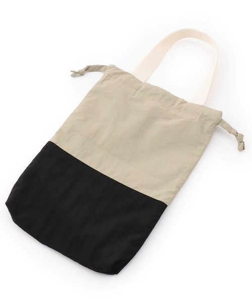 b・ROOM（ビールーム）の「【スクール対応】【撥水・防汚・耐久・UV】シューズバッグ(反射シート付き)（バックパック/リュック・キッズ・カーキ/ブラック/ベージュ/チャコール/ブルーグリーン/ダークオレンジ・F）」の8枚目の写真