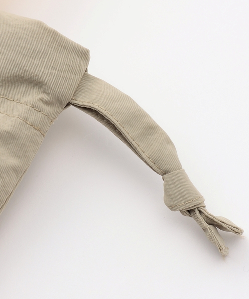 b・ROOM（ビールーム）の「【スクール対応】【撥水・防汚・耐久・UV】シューズバッグ(反射シート付き)（バックパック/リュック・キッズ・カーキ/ブラック/ベージュ/チャコール/ブルーグリーン/ダークオレンジ・F）」の9枚目の写真