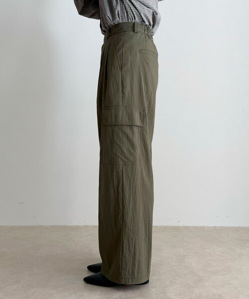 fredy emue(フレディエミュ)の「2タックカーゴパンツ(その他パンツ・レディース・ブラック/カーキ・38/36)」の14枚目の写真