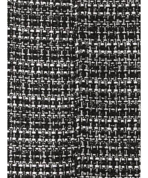 MERCURYDUO（マーキュリーデュオ）の「ツイード台形ミニスカート（スカート・レディース・オフホワイト/ミント・SMALL/MEDIUM）」の3枚目の写真