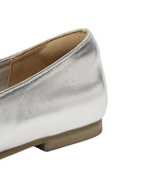 AMERICAN HOLIC（アメリカンホリック）の「【整履き】フラットパンプス（パンプス・レディース・ベージュ/ブラック/シルバー・M/L/S）」の12枚目の写真