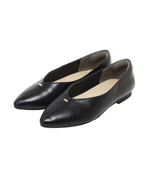 AMERICAN HOLIC（アメリカンホリック）の「【整履き】フラットパンプス（パンプス・レディース・ベージュ/ブラック/シルバー・M/L/S）」の11枚目の写真