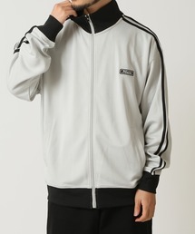 ARCADE（アーケード）の「春 トラックジャケット/2本ライン ハイネックジャージ ロゴ刺繍デザイン LOCK HEAVEN（ジャージ）」