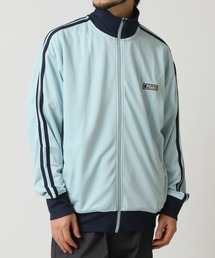 ARCADE（アーケード）の「春 トラックジャケット/2本ライン ハイネックジャージ ロゴ刺繍デザイン LOCK HEAVEN（ジャージ）」