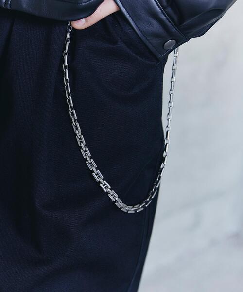 tk.TAKEO KIKUCHI(ティーケータケオキクチ)の「ステンレスボールドウォレットチェーン(その他・メンズ・シルバー/シルバー系・00)」の2枚目の写真