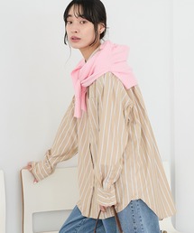 CRAFT STANDARD BOUTIQUE | バンドカラーシャツ◆(シャツ/ブラウス)