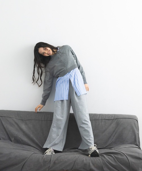 CRAFT STANDARD BOUTIQUE（クラフトスタンダードブティック）の「バンドカラーシャツ◆（シャツ/ブラウス・レディース・ブルー系その他6/ブルー系その他7/ベージュ系その他2・FREE）」の11枚目の写真