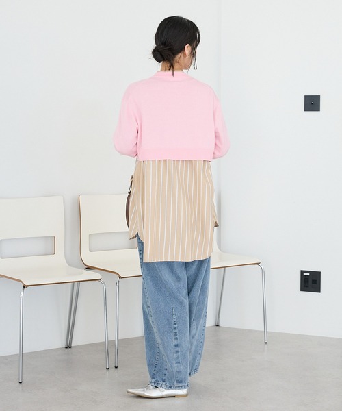 CRAFT STANDARD BOUTIQUE（クラフトスタンダードブティック）の「バンドカラーシャツ◆（シャツ/ブラウス・レディース・ブルー系その他6/ブルー系その他7/ベージュ系その他2・FREE）」の20枚目の写真