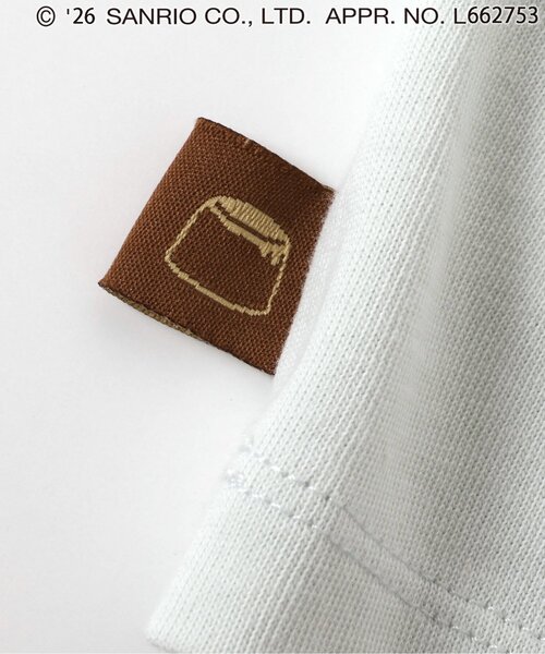 Seraph（セラフ）の「ポムポムプリン　リンガーTシャツ（Tシャツ/カットソー・キッズ・ミント/ベージュ・140/130/120/110/100/90/80）」の18枚目の写真