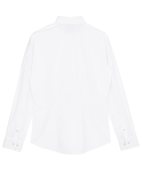 TOKYO SHIRTS（トウキョウシャツ）の「【透け防止】 形態安定ノンアイロン レギュラー 長袖ビジネスワイシャツ（ビジネスシャツ・レディース・ホワイト・S/M/L/LL/XL）」の4枚目の写真