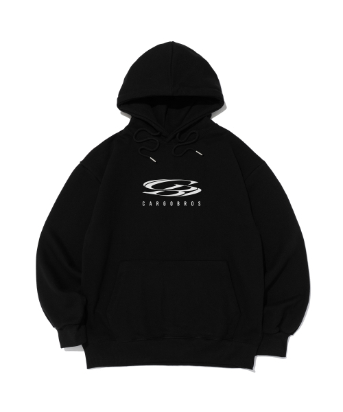 CARGOBROS(カーゴブロス)の「サークルロゴオーバーフィットフードTシャツ(ブラック)(パーカー・メンズ・その他・SMALL/MEDIUM/LARGE/X-LARGE/S-M/M-L/L-XL/XL-XXL)」の5枚目の写真