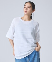 FORTUNA HOMME | 【FORTUNA/フォルトゥナ】EcotecDryKnitボーダーT/エコテックドライニットボーダーTシャツ/ユニセックス/WEB限定(ニット/セーター)