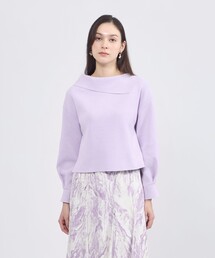 EPOCA（エポカ）の「【La maglia】 アシンメトリーカラーニット（ニット/セーター）」