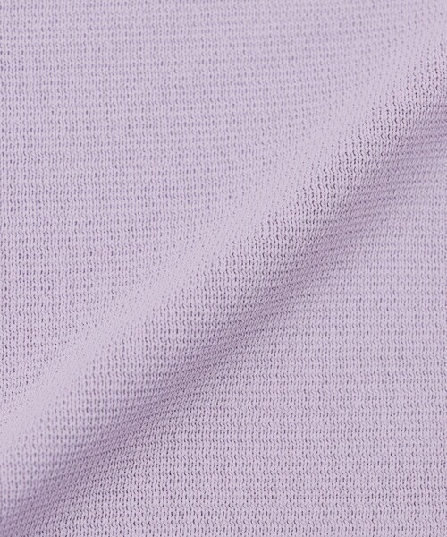 EPOCA（エポカ）の「【La maglia】 アシンメトリーカラーニット（ニット/セーター・レディース・パープル系その他4/ネイビー/オフホワイト・40）」の4枚目の写真