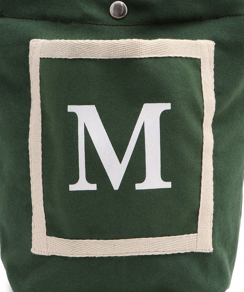 SALON adam et rope'(サロン アダム エ ロペ)の「【MALUS /マリュス】キャンバストート / small(トートバッグ・レディース・グリーン/オフホワイト・FREE)」の16枚目の写真