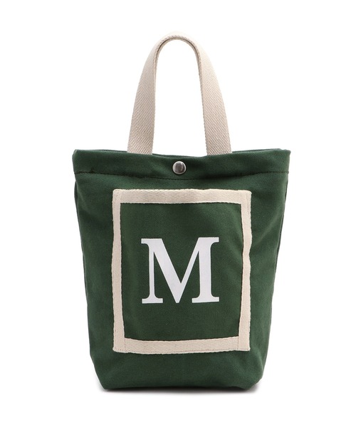 SALON adam et rope'(サロン アダム エ ロペ)の「【MALUS /マリュス】キャンバストート / small(トートバッグ・レディース・グリーン/オフホワイト・FREE)」の15枚目の写真
