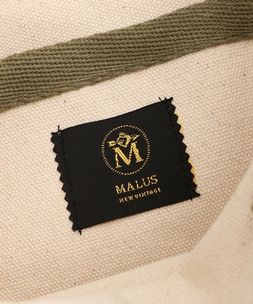 SALON adam et rope'(サロン アダム エ ロペ)の「【MALUS /マリュス】キャンバストート / small(トートバッグ・レディース・グリーン/オフホワイト・FREE)」の14枚目の写真