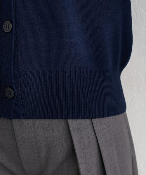 natural couture(ナチュラルクチュール)の「長さ変えられる袖口リボンカーディガン(カーディガン/ボレロ・レディース・その他1/ネイビー/ベージュ/オフホワイト・FREE)」の14枚目の写真