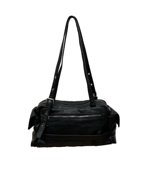 Chikashitsu +(チカシツプラス)の「【Chikashitsu +】vintage belt shoulder bag / 【チカシツプラス】ヴィンテージベルトショルダーバッグ(ショルダーバッグ・メンズ・ブラック/バーガンディー・ONE SIZE)」の13枚目の写真