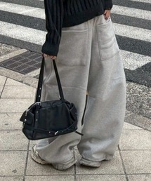 Chikashitsu +（チカシツプラス）の「【Chikashitsu +】vintage belt shoulder bag / 【チカシツプラス】ヴィンテージベルトショルダーバッグ（ショルダーバッグ）」