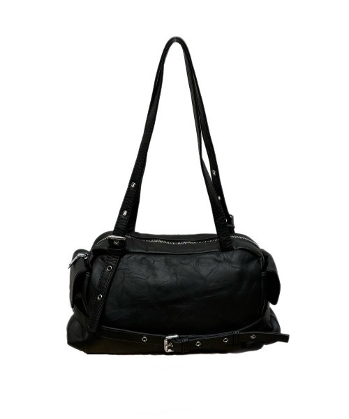 Chikashitsu +(チカシツプラス)の「【Chikashitsu +】vintage belt shoulder bag / 【チカシツプラス】ヴィンテージベルトショルダーバッグ(ショルダーバッグ・メンズ・ブラック/バーガンディー・ONE SIZE)」の12枚目の写真