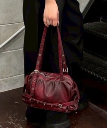 Chikashitsu +（チカシツプラス）の「【Chikashitsu +】vintage belt shoulder bag / 【チカシツプラス】ヴィンテージベルトショルダーバッグ（ショルダーバッグ）」