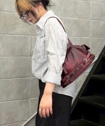 Chikashitsu +（チカシツプラス）の「【Chikashitsu +】vintage belt shoulder bag / 【チカシツプラス】ヴィンテージベルトショルダーバッグ（ショルダーバッグ）」