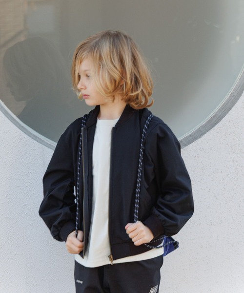 GLOBAL WORK（グローバルワーク）の「スゴラク撥水ストレッチMA-1/636357（MA-1・キッズ・ブラック/グリーン系その他4・160cm/150cm/130cm）」の17枚目の写真