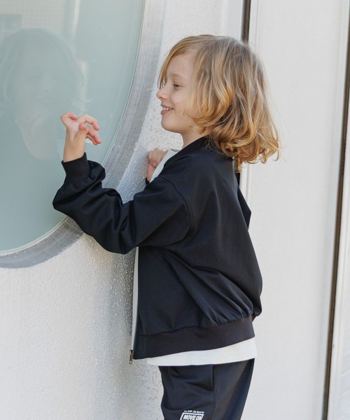 GLOBAL WORK（グローバルワーク）の「スゴラク撥水ストレッチMA-1/636357（MA-1・キッズ・ブラック/グリーン系その他4・160cm/150cm/130cm）」の19枚目の写真