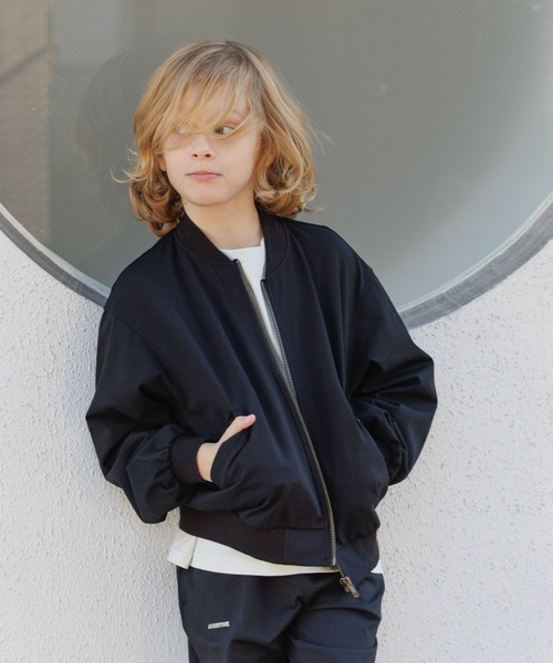 GLOBAL WORK（グローバルワーク）の「スゴラク撥水ストレッチMA-1/636357（MA-1・キッズ・ブラック/グリーン系その他4・160cm/150cm/130cm）」の20枚目の写真