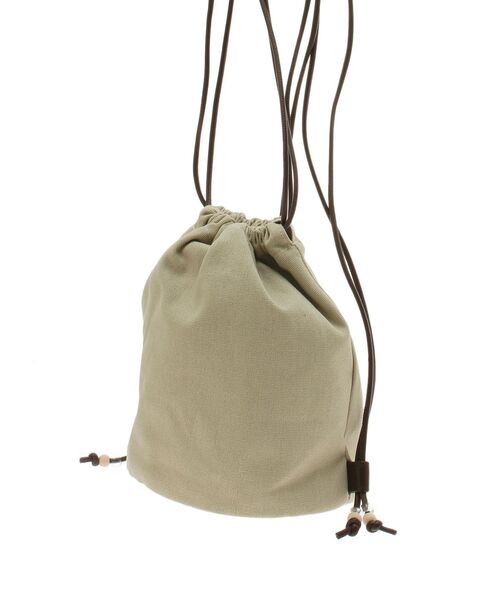 Ungrid（アングリッド）の「キャンバスショルダーバッグ（ショルダーバッグ・レディース・カーキ/アイボリー・FREE）」の13枚目の写真