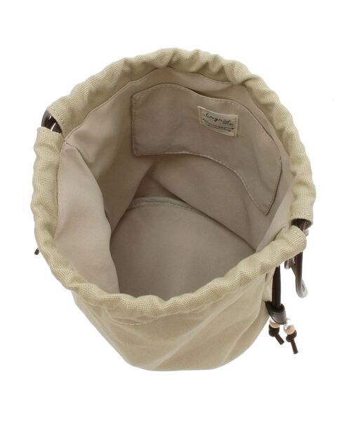 Ungrid（アングリッド）の「キャンバスショルダーバッグ（ショルダーバッグ・レディース・カーキ/アイボリー・FREE）」の16枚目の写真