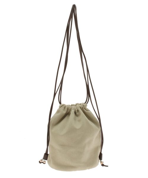 Ungrid（アングリッド）の「キャンバスショルダーバッグ（ショルダーバッグ・レディース・カーキ/アイボリー・FREE）」の19枚目の写真