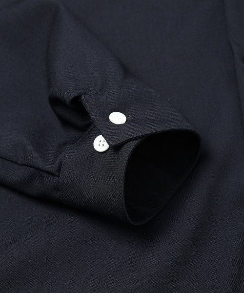 MARNI(マルニ)の「TROPICAL WOOL / ロングスリーブシャツ(シャツ/ブラウス・メンズ・クリーム/ダークネイビー・46(M)/48(L))」の6枚目の写真