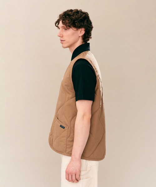 LAVENHAM（ラベンハム）の「Bomber Gilet Mens / ボンバー ジレ メンズ