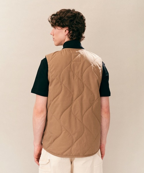 LAVENHAM(ラベンハム)の「Bomber Gilet Mens / ボンバー ジレ メンズ(ベスト・メンズ・ブラック/ブラウン/カーキ・S/M/L/XL/XS)」の12枚目の写真