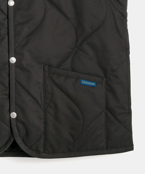 LAVENHAM（ラベンハム）の「Bomber Gilet Mens / ボンバー ジレ メンズ