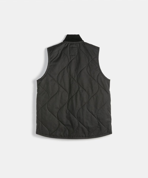 LAVENHAM(ラベンハム)の「Bomber Gilet Mens / ボンバー ジレ メンズ(ベスト・メンズ・ブラック/ブラウン/カーキ・S/M/L/XL/XS)」の5枚目の写真