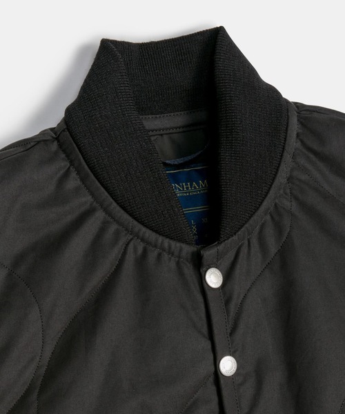 LAVENHAM(ラベンハム)の「Bomber Gilet Mens / ボンバー ジレ メンズ(ベスト・メンズ・ブラック/ブラウン/カーキ・S/M/L/XL/XS)」の6枚目の写真