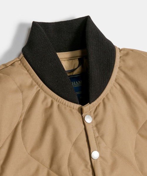 LAVENHAM(ラベンハム)の「Bomber Gilet Mens / ボンバー ジレ メンズ(ベスト・メンズ・ブラック/ブラウン/カーキ・S/M/L/XL/XS)」の18枚目の写真