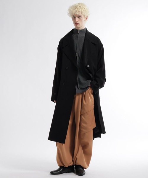 HARE(ハレ)の「【SET UP対応】マルチレイヤーカーゴパンツ(HARE)(カーゴパンツ・メンズ・ライトグレー/オレンジ系その他/ブラック・MEDIUM/SMALL/FREE)」の13枚目の写真