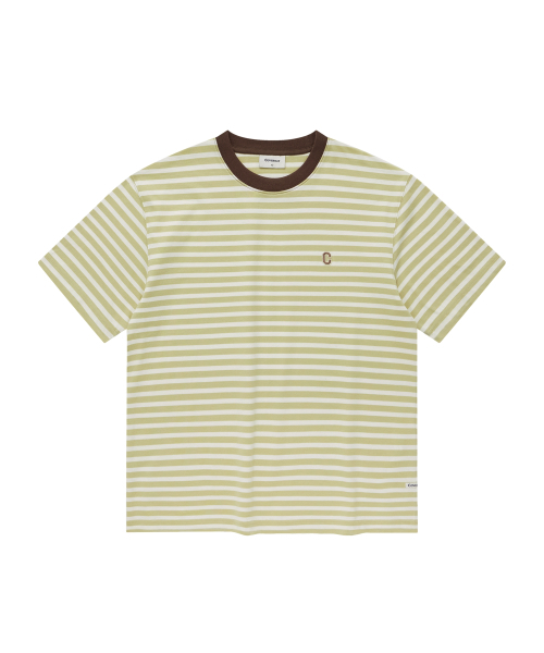 COVERNAT(カバーナット)の「ベーシックストライプTシャツグリーン(Tシャツ/カットソー・メンズ・その他・MEDIUM/LARGE/SMALL/X-LARGE/X-SMALL/XX-LARGE)」の11枚目の写真