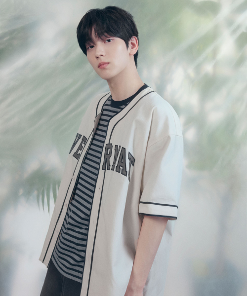 COVERNAT(カバーナット)の「ベーシックストライプTシャツグリーン(Tシャツ/カットソー・メンズ・その他・MEDIUM/LARGE/SMALL/X-LARGE/X-SMALL/XX-LARGE)」の9枚目の写真